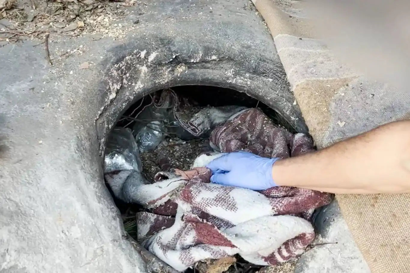 Batman'da tandırda 3 kilo uyuşturucu ele geçirildi