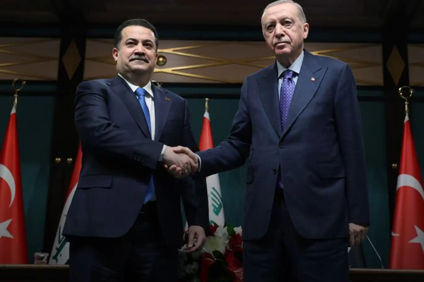 Cumhurbaşkanı Erdoğan, Irak Başbakanı Sudani ile görüştü Cumhurbaşkanı Erdoğan, Irak Başbakanı Sudani ile görüştü
