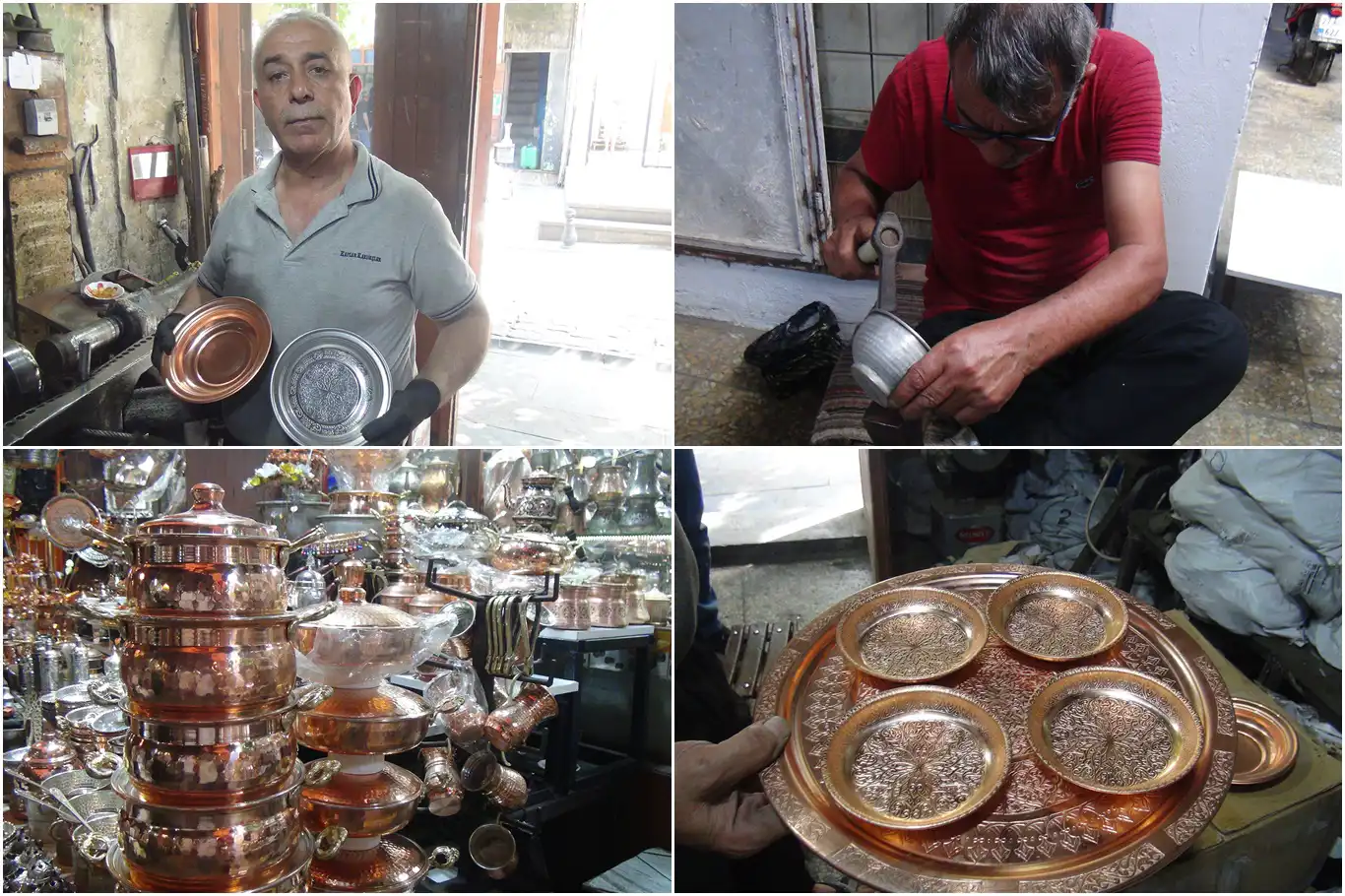Bakır ustası Çalı: Bakır kaplarda pişen yemekler daha lezzetli olur Bakır ustası Çalı: Bakır kaplarda pişen yemekler daha lezzetli olur
