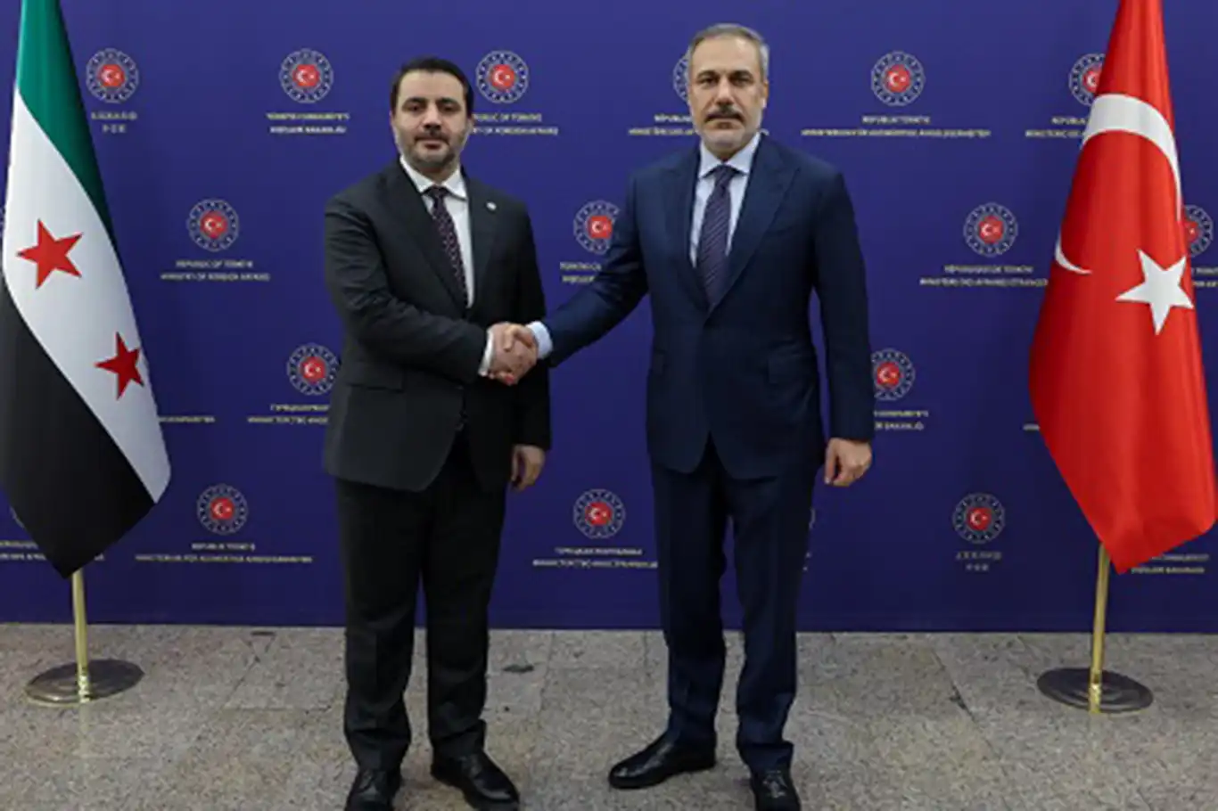 Dışişleri Bakanı Fidan, Suriye Dışişleri Bakanı Şeybani ile görüştü Dışişleri Bakanı Fidan, Suriye Dışişleri Bakanı Şeybani ile görüştü