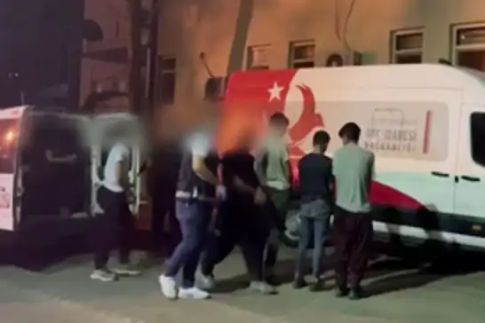 Batman'da operasyonda 7 düzensiz göçmen yakalandı