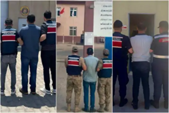 Gaziantep'e araması bulunan 3 kişi yakalandı