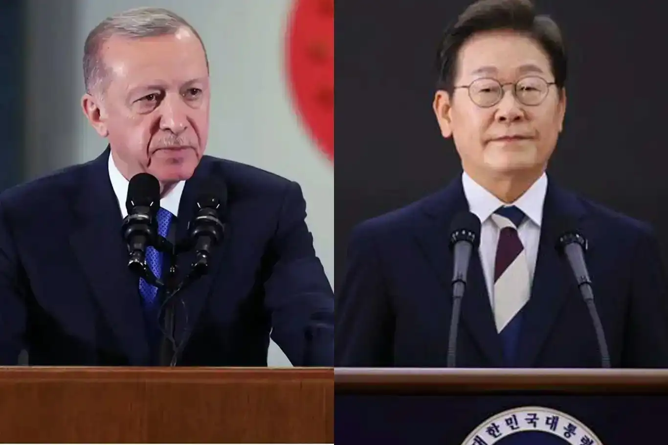 الرئيس أردوغان يجري اتصالاً هاتفياً برئيس كوريا الجنوبية "جاي-ميونغ" الرئيس أردوغان يجري اتصالاً هاتفياً برئيس كوريا الجنوبية "جاي-ميونغ"