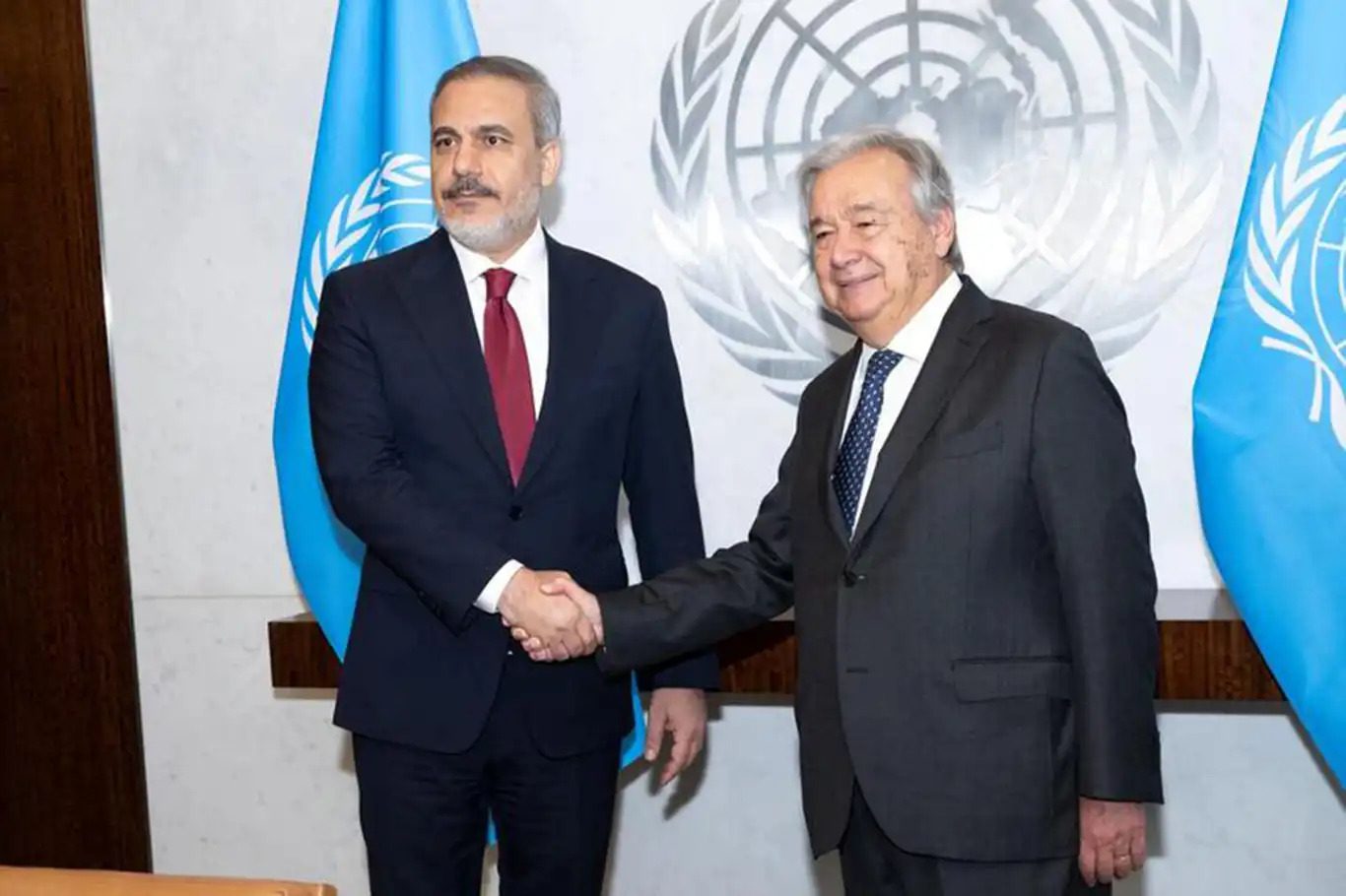 Dışişleri Bakanı Fidan, BM Genel Sekreteri Guterres ile görüştü Dışişleri Bakanı Fidan, BM Genel Sekreteri Guterres ile görüştü