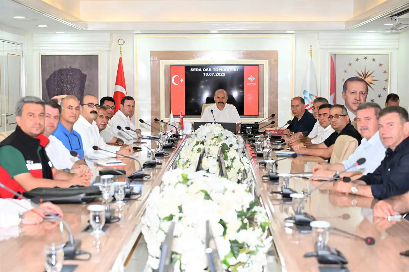 Tarıma dayalı sera OSB'de kuruluş süreci tamamlanmak üzere Tarıma dayalı sera OSB'de kuruluş süreci tamamlanmak üzere