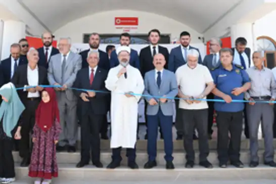 Adıyaman'da 52 cami, 12 Kur'an kursu ve 4 gençlik merkezi açıldı