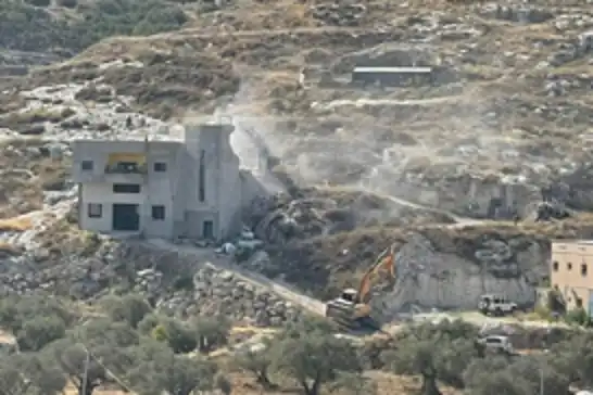 الاحتلال الصهيوني يواصل سياسة الهدم الممنهجة في الضفة الغربية