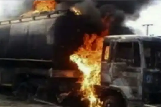 Hama'da tanker faciası