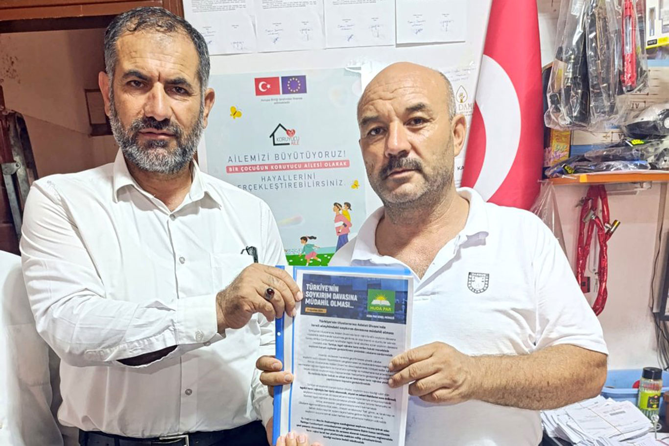 HÜDA PAR Tarsus İlçe Başkanlığı'ndan muhtar ziyaretleri HÜDA PAR Tarsus İlçe Başkanlığı'ndan muhtar ziyaretleri