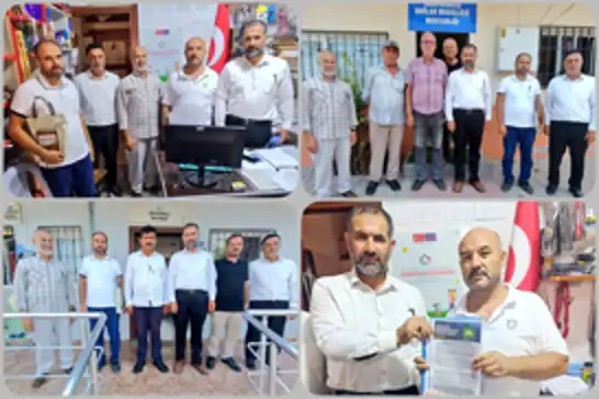 HÜDA PAR Tarsus İlçe Başkanlığı'ndan muhtar ziyaretleri