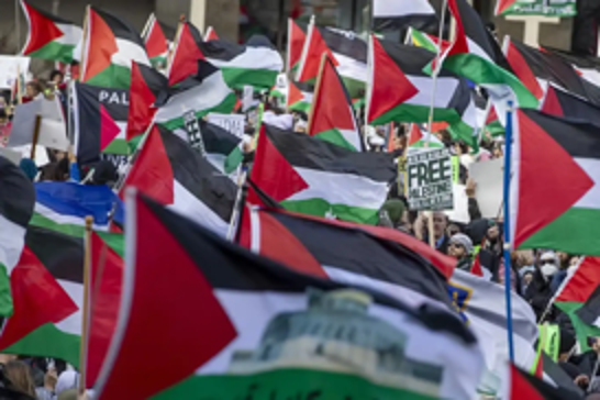 U.S. cities erupt in protests demanding end to Gaza starvation