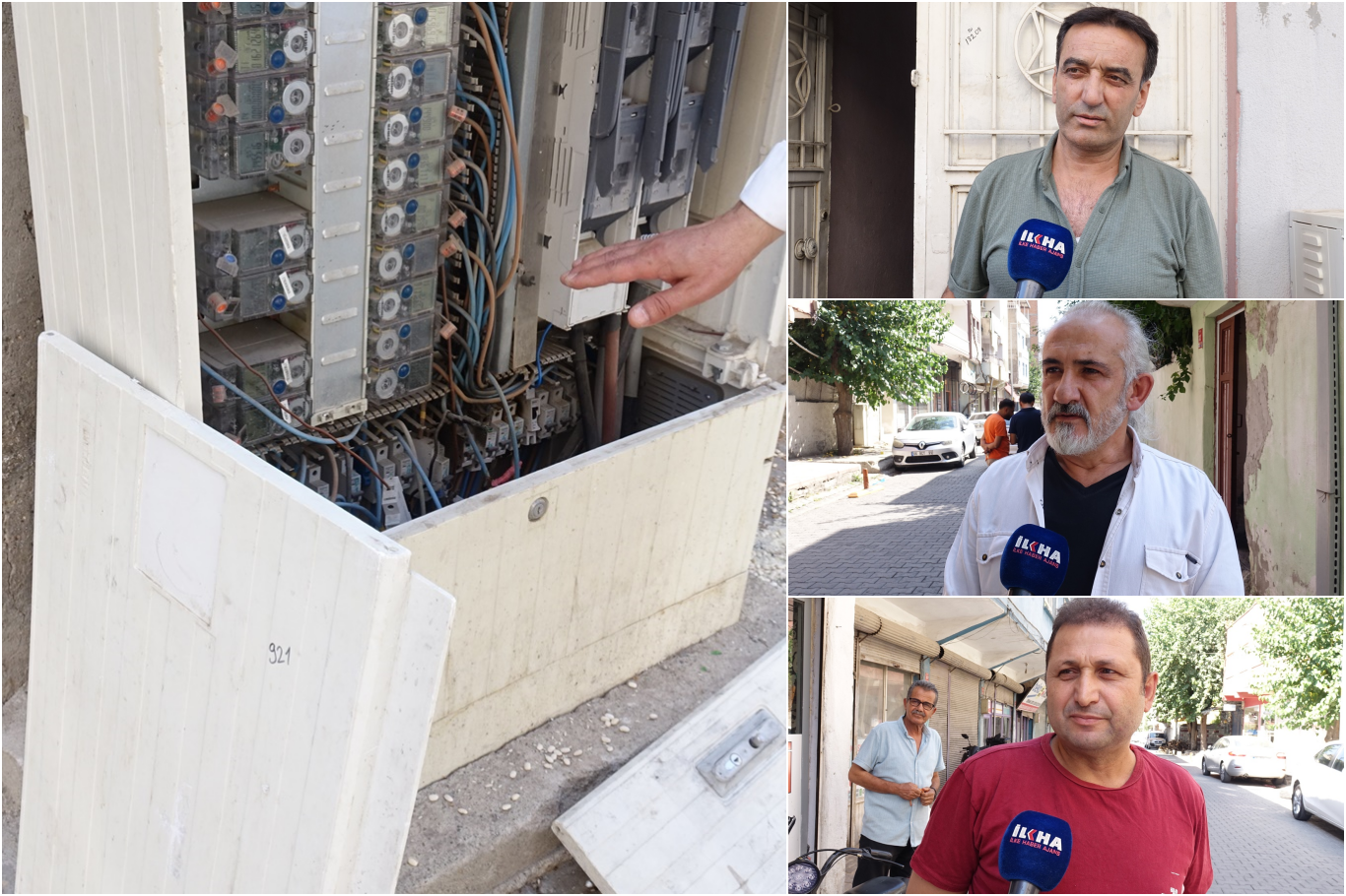 Mahalle sakinlerinden Dicle EDAŞ'a tepki: Kırık panolar yerine balkonlar kontrol ediliyor