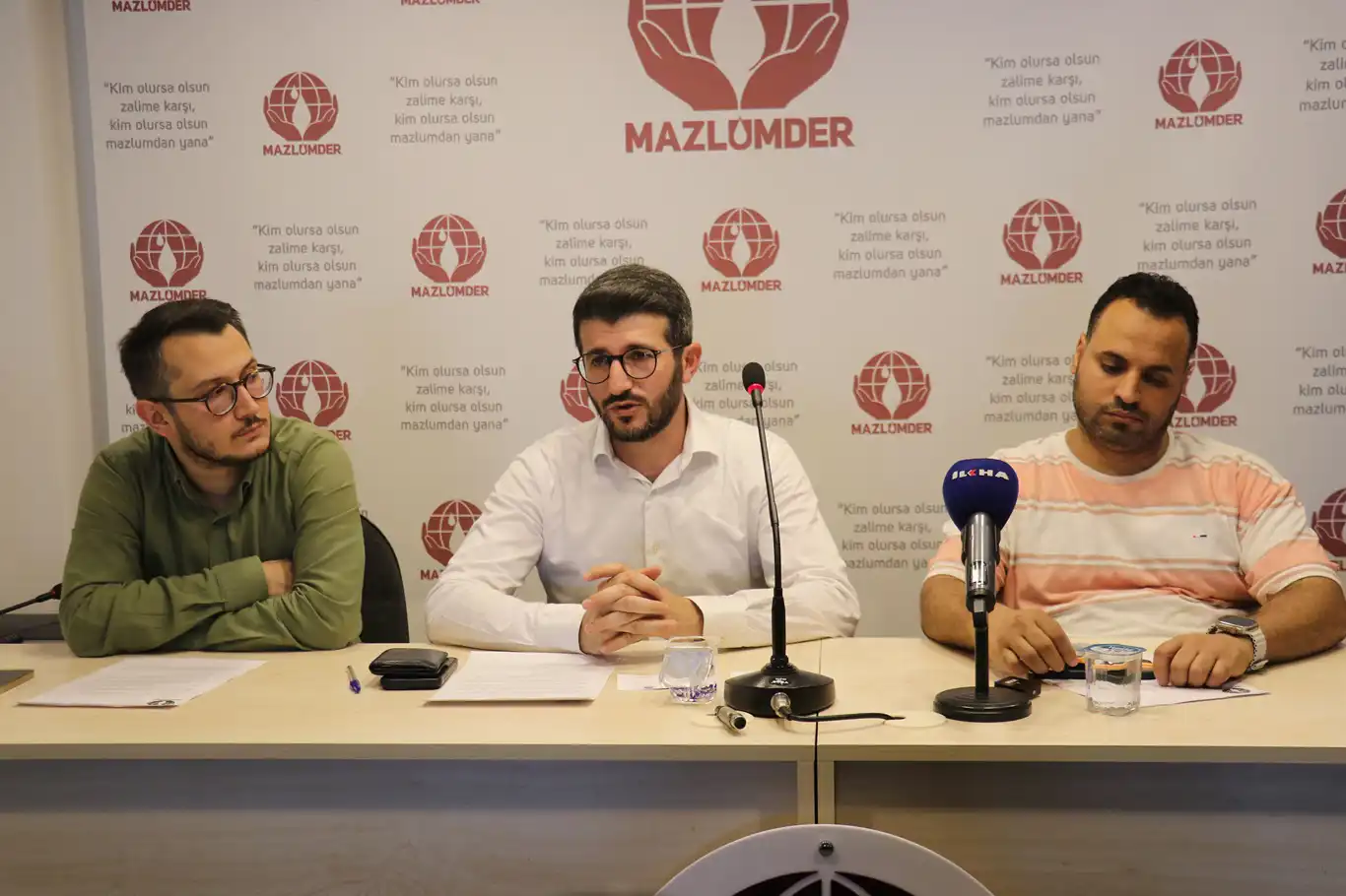 MAZLUMDER'den Mısırlı Mohamed Abdelhafız Abdalla için basın toplantısı MAZLUMDER'den Mısırlı Mohamed Abdelhafız Abdalla için basın toplantısı