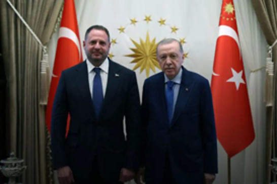 Erdoğan hosts Ukraine’s Yermak in Ankara to discuss security, defense ties