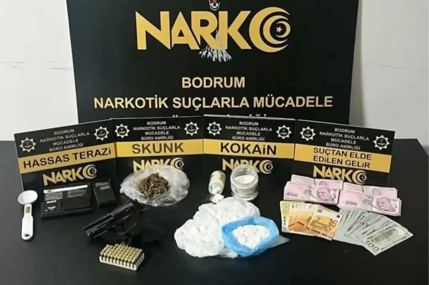 Muğla'da uyuşturucu operasyonu: 8 tutuklama