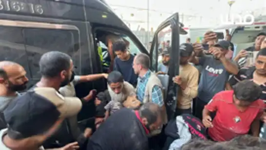 الإفراج عن 10 أطفال من قطاع غزة