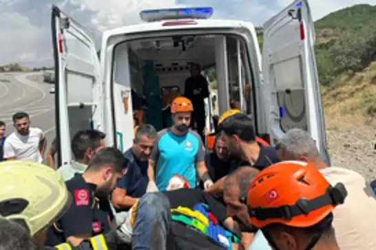 Bingöl-Erzurum kara yolunda kaza: 1 yaralı