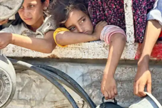 حکومەتی غەززە: زیاتر لە ١٠٠ هەزار منداڵ بەهۆی برسێتی ڕووبەڕووی مەرگ بوونەتەوە