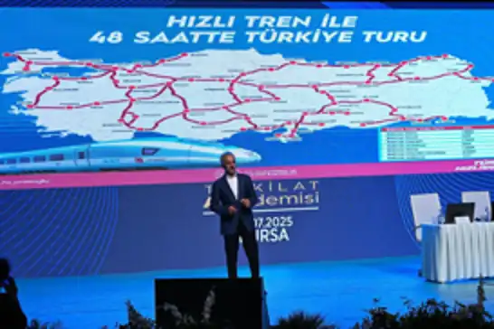Bakan Uraloğlu: Bursa yüksek hızlı tren hattı 2026 yılında hizmete girecek