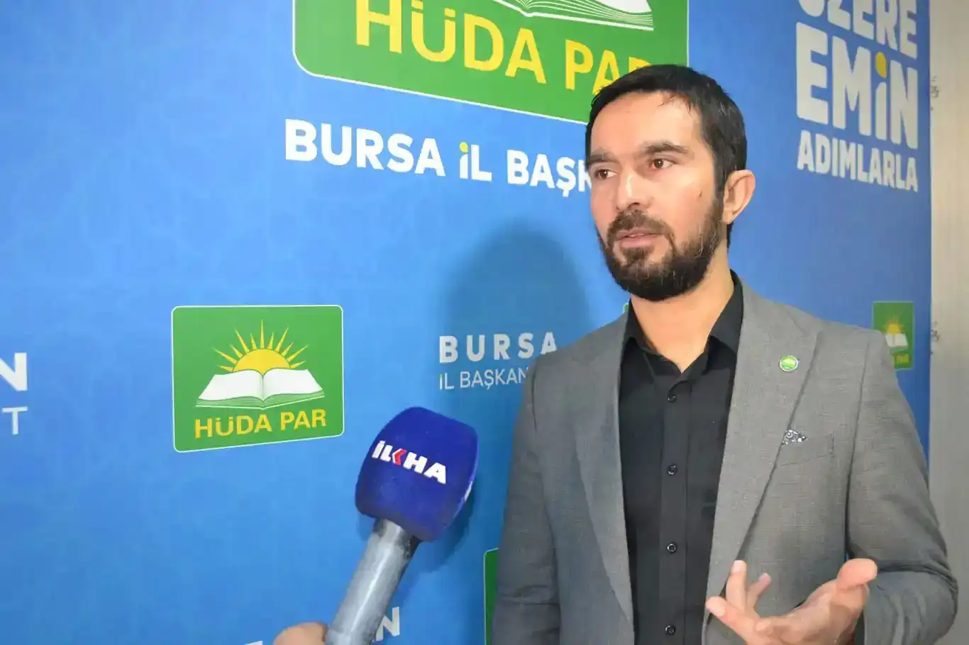HÜDA PAR Bursa İl Başkanlığı’ndan "Yangın" seferberliği HÜDA PAR Bursa İl Başkanlığı’ndan "Yangın" seferberliği