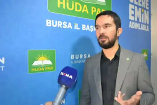 HÜDA PAR Bursa İl Başkanlığı’ndan "Yangın" seferberliği