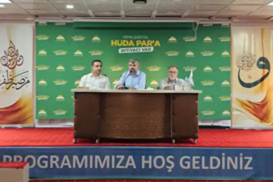 HÜDA PAR Milletvekilleri Batman'da teşkilat üyeleri ve gönüllülerle buluştu
