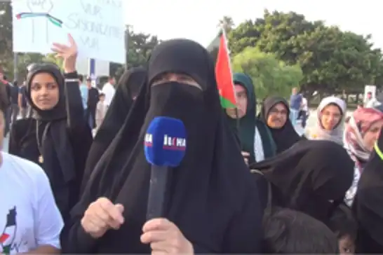 HÜDA PAR Mersin Kadın Kolları Başkanı Karakaya'dan Cumhurbaşkanı Erdoğan'a duygu yüklü "Gazze" çağrısı