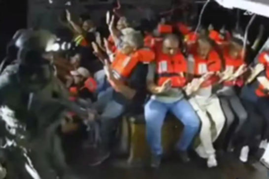 Foreign activists on Gaza aid ship launch hunger strike after Israeli detention in international waters
