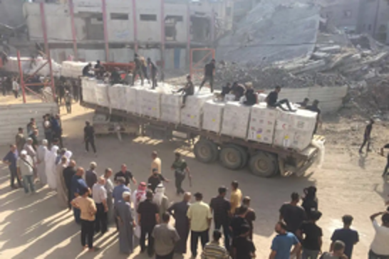 Israeli strike kills 10 Palestinian aid security members in Gaza, deepening humanitarian crisis