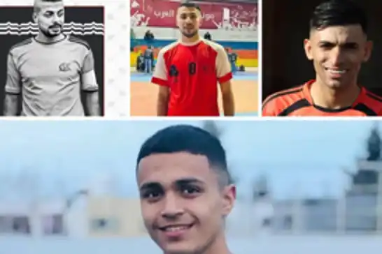 خلال شهر تموز وحده..استشهاد 39 رياضيًا فلسطينيًا في قطاع غزة