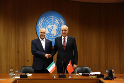 Türkiye, Iran parliamentary speakers call for stronger bilateral ties in Geneva