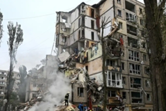 Russian overnight assault on Kyiv kills 8, injures 124 in deadliest attack in months