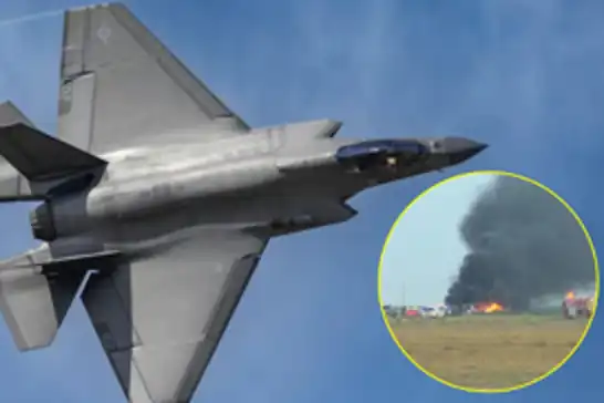 ABD'de F-35 uçağı düştü