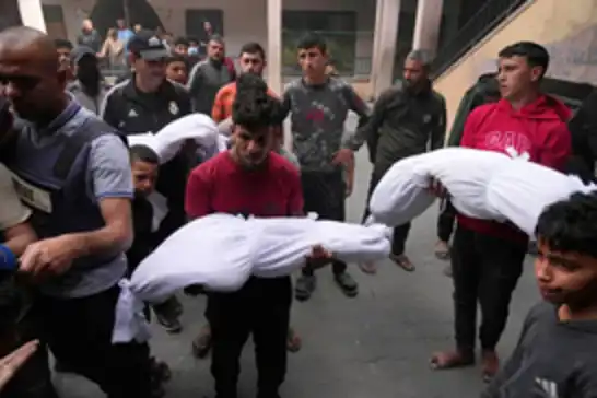 Siyonist işgalciler yardım bekleyen sivillere saldırdı: 51 şehit