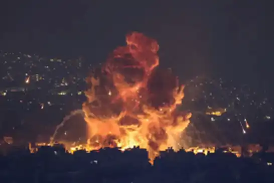 الاحتلال الصهيوني يقصف مناطق عدة في شرق وجنوب لبنان