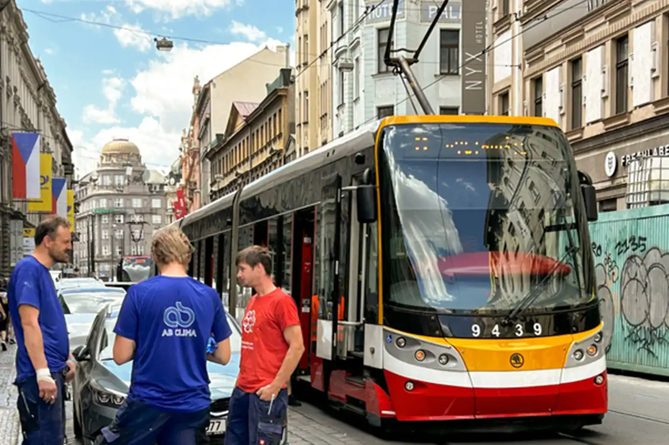 Çek Cumhuriyeti'nin bir kısmı elektriksiz kaldı Çek Cumhuriyeti'nin bir kısmı elektriksiz kaldı