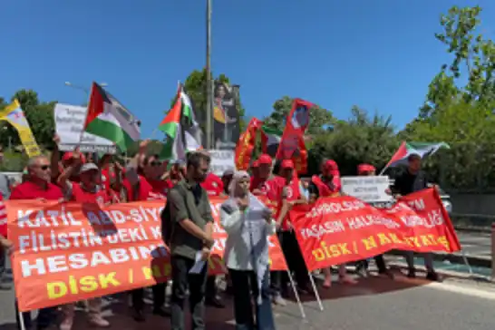 İşgal rejimi ve ABD İstanbul'da protesto edildi