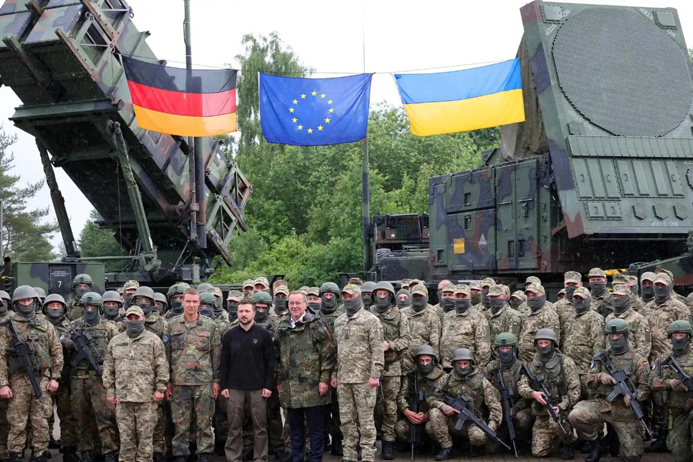 Almanya'dan Ukrayna için Patriot adımı Almanya'dan Ukrayna için Patriot adımı