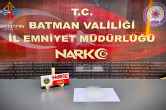 Batman'da durdurulan araçtan kokain çıktı: 2 kişi tutuklandı