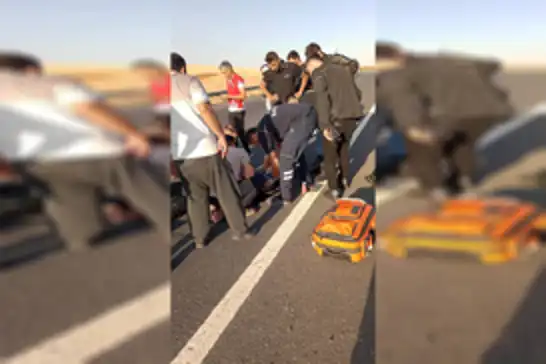 Şanlıurfa’da motosiklet kazası: 1 ölü, 2 yaralı