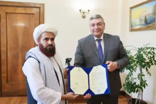 New Afghan ambassador submits credentials to Russian Deputy Foreign Minister