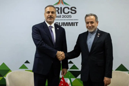 Turkish, Iranian foreign ministers discuss bilateral ties, regional issues at BRICS summit