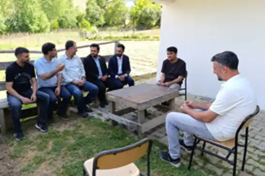  HÜDA PAR Genç İlçe Başkanı Yusuf Doğru: Binekli Köyü'nün sorunlarının takipçisi olacağız