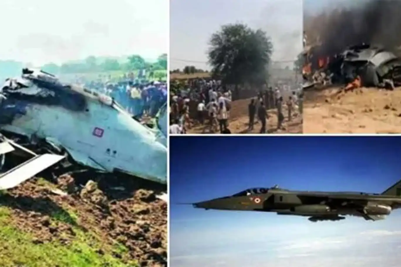 Hindistan'da uçak kazası: 2 pilot öldü Hindistan'da uçak kazası: 2 pilot öldü