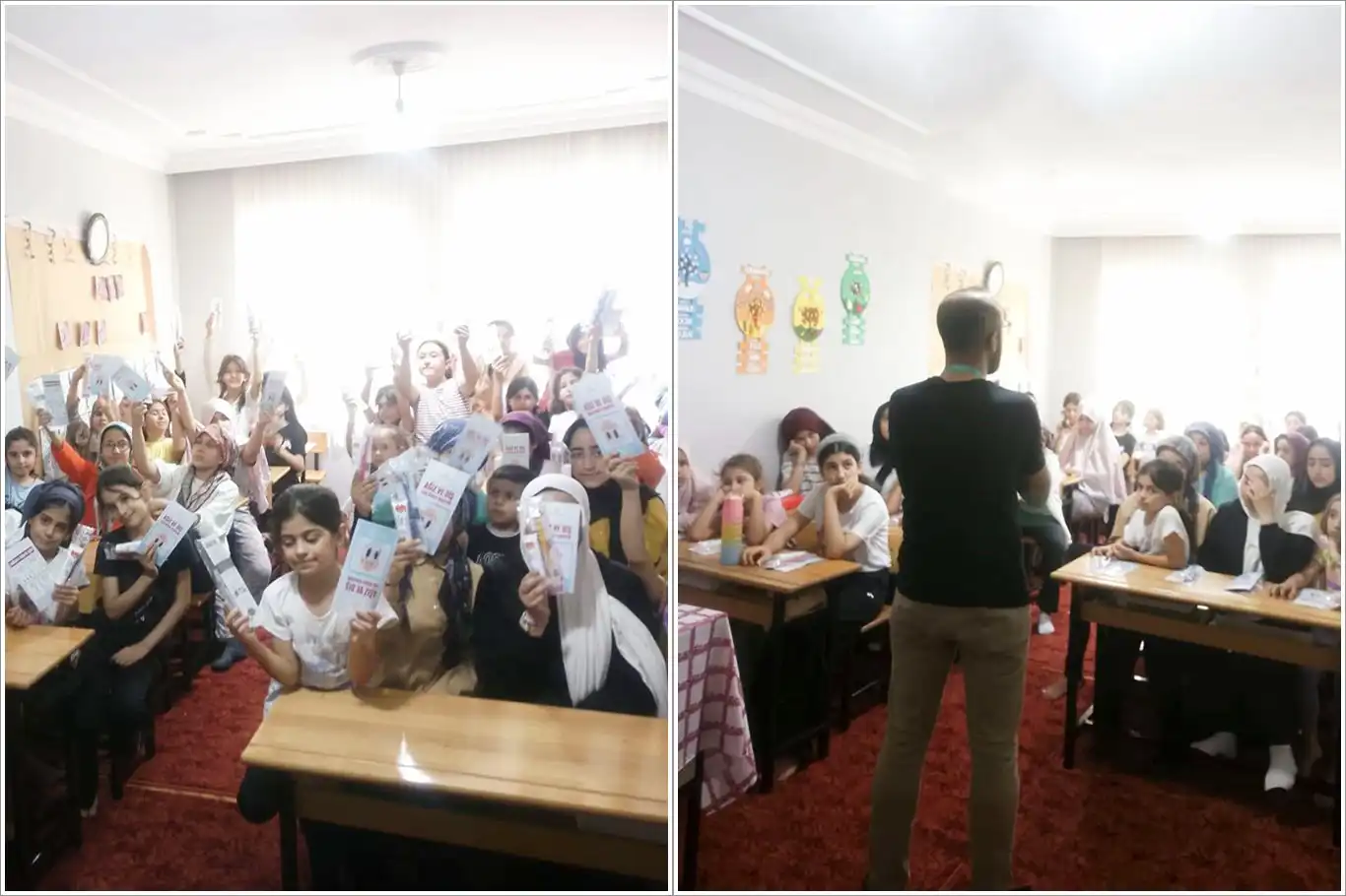 Sağlık eğitimleriyle bilinçli nesiller yetişiyor Sağlık eğitimleriyle bilinçli nesiller yetişiyor
