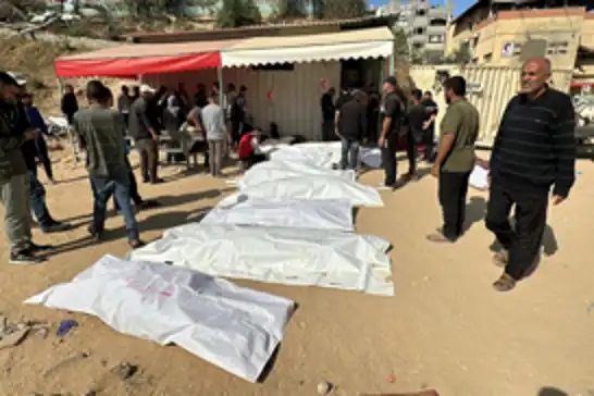 وزارة الصحة بغزة: ارتفاع حصيلة العدوان الإسرائيلي إلى 60332 شهيداً