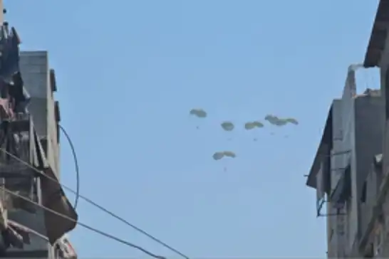 هەوڵ دەدرێت بە "هاوکارییە" ئاسمانییەکان بۆ غەززە ڕاستییەکان بشاردرێتەوە!