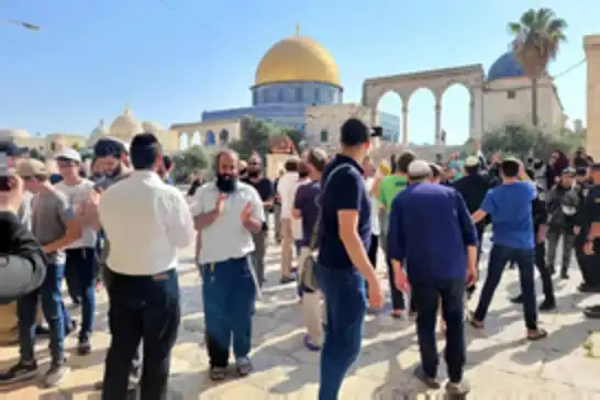 داگیرکەرانی سەهیۆنی هەڵیانکوتایە سەر مزگەوتی ئەقسا
