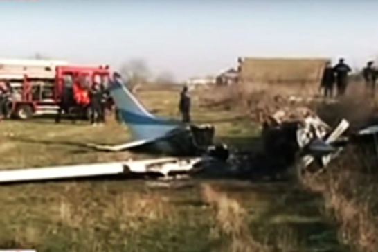 Two killed in plane crash in Romania