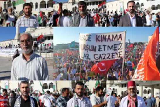 STK ve siyasi parti temsilcileri: Gazze'ye insani koridor çağrısında bulundular